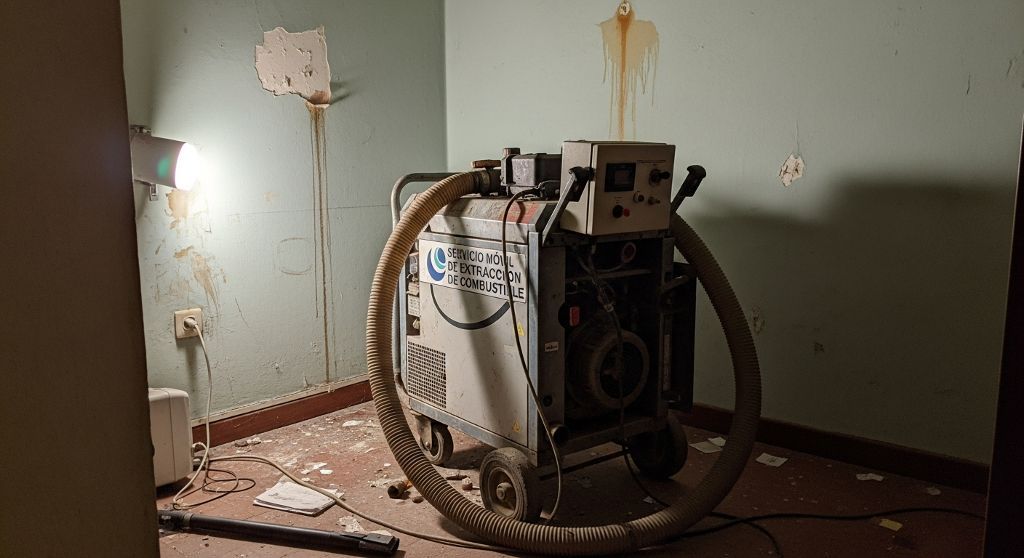 Drenaje de gasolina en motor diésel en Valverde De Alcalá