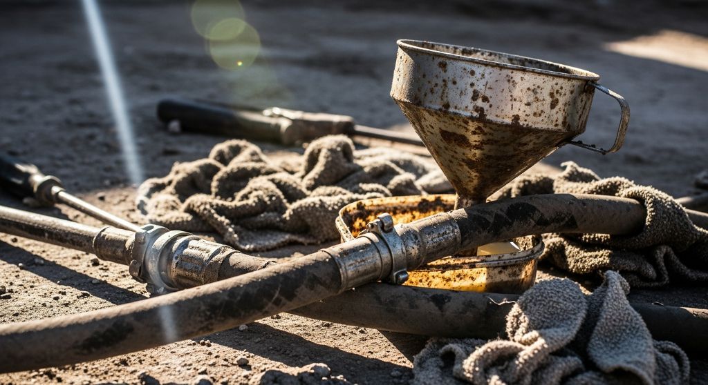 Servicio de Limpieza de sistema de inyección de diésel contaminado en Puebla De La Sierra