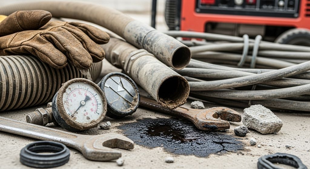 Limpieza de sistema de inyección de diésel contaminado en Valdetorres De Jarama